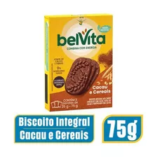 Biscoito Belvita Integral Cacau E Cereais 75g 