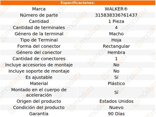 Sensor Posc Tps Mitsubishi 3000gt 3.0l V6 93/99 Walker Foto 6