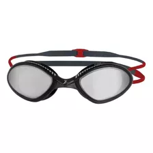 Antiparras Natación Zoggs Tiger Titanium Espejadas Adulto Color Grey/red