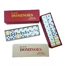 Juego Domino Doble 6 En Caja 28 Fichas Full Color