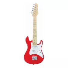  Guitarra Infantil Class Clk10 Rd Mini Strato Vermelha