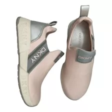 Zapatilla Dkny Niña Rosa Estilo Urbana