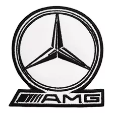 Parche Bordado Mercedes Benz Amg Adherible Coser Planchar