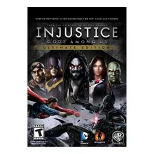 Injustice: Gods Among Us Injustice Ultimate Edition Warner Bros. Pc Digital