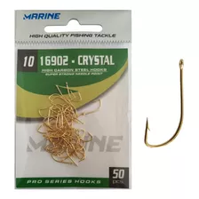 Anzol Marine Sports Cristal Gold 16902 Nº10 C/50