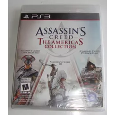 Assassin´s Creed The Americas Collection 3 Jogos Ps3 Lacrado