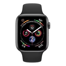 Apple Watch (gps) Series 4 44mm Caja 44mm De Aluminio Space Gray Correa Black A1978