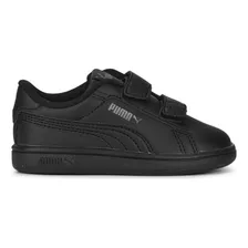 Zapatillas Puma Smash 3.0 Infant Sportstyle Moda Negro