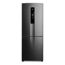 Refrigerador Electrolux 485l Bottom Freezer Ib54b Black Colo