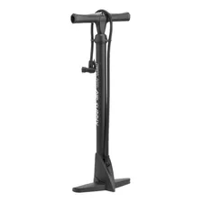 Inflador Bicicleta Pie Giyo Doble Valvula Reforzado Gf-43 Color Negro