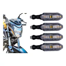 Jogo 4 Peças Pisca Moto Seta Led Palito Cb300 Xre Twister