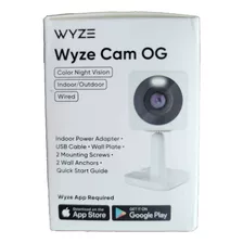 Cámara De Seguridad Wyze Cam Og Exterior E Interior Con Luz