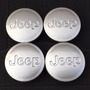 4 Tapas Centro Rin Jeep Patriot Compass Cherokee 55mm Chrome