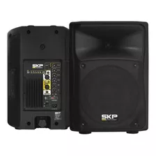 Parlante Amplificado Portable 600w 10 Black Usb/sd Sk-2p