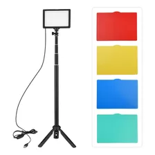 Andoer Usb Led Kit De Luz De Vídeo Iluminação De Fotografia