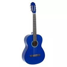 Guitarra Clásica 4/4 Tenson F500055 Transparente/azul