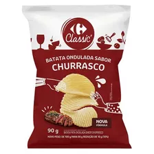 Batata Frita Ondulada Churrasco Classic 90g Carrefour