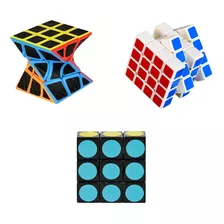 Cubos Magicos De Rubik Pack X 3 Pack1 St