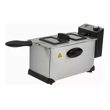 Freidora Eléctrica 3 L. 1600w Rfr-fryer30 Inoxidable Recco Color Plateado 110v