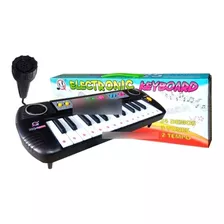 Brinquedo Teclado Piano Infantil 25 Teclas Microfone 