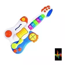 Guitarra Interactiva Multifuncion Luces Sonido Mundo Cla 943