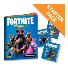 Livro Ilustrado Fortnite + 12 Envelopes (60 Cromos) Panini