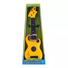 Guitarra Infantil Rockera Musical Con Pua El Duende Azul 