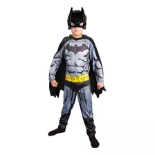 Disfraz Batman Clasico Hallowen Niño Original Tallas