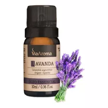 Óleo Essencial Lavanda 10ml Via Aroma - 100% Natural