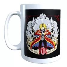 Taza Diseño Full Metal Alchemist Anime Personaje Poster