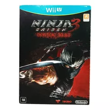 Ninja Gaiden 3 Razor's Edge Com Luva Lacrado Original Wii U