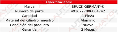 Una Bomba De Frenos Bruck Polo L4 1.6l 2003-2007 Foto 2