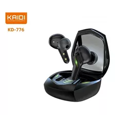 Fone Sem Fio 776 Gamer Preto Bluetooth Para Academia Treino