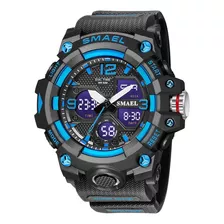 Reloj Smael Dial Grande Para Hombre Deporte Militar Camping