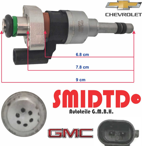 4 Inyectores Gasolina Y Filtro Chevrolet Cruze 1.4l 16-19 Foto 5