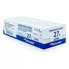 Agulha Gengival Terumo Longa Carpule 30g (0,40x35mm) C/100