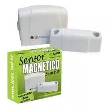 Sensor Magnético Alarme Sem Fio 150 Metros De Distância Ipec