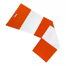 Biruta - Indicador De Vento 60 Cm Laranja E Branco Aeroind