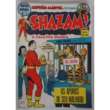 Shazam! (super-heróis) 1ª Série N° 3 Ebal Jan-fev 1974