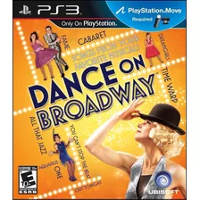 Jogo Dance On Broadway Midia Fisica Ps3 Playstation Move