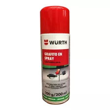 Lubricante Grafito En Spray 200ml Seco Wurth 