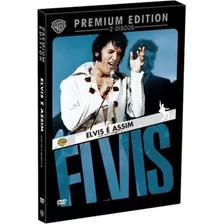 Dvd Elvis É Assim - Duplo Premium Edition - Lacrado Original