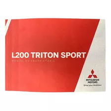Manual Proprietario L200 Triton Sport 2017 2018 2019 2020
