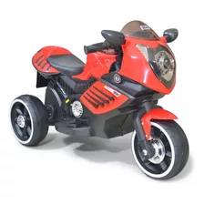 Moto Electrica Montables Niños Trimoto Deportiva 2.5km/h Luz Color Rojo