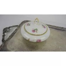 Fino Alhajero O Caramelera Porcelana Bavaria Antiguo Vealo
