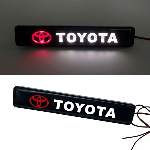 Logo Luz Led Marca Para Parrilla De Auto/camionetas/generica Foto 4