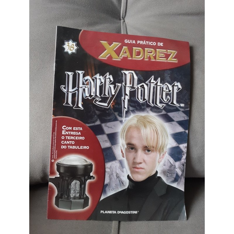 Kit 2 Revistas Harry Potter guia - Pratico de Xadrez