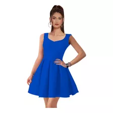 Vestido Corto Maria Bela Modelo Malibu