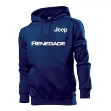 Blusa Moletom Canguru Casaco Jeep Renegade Carro Estampado