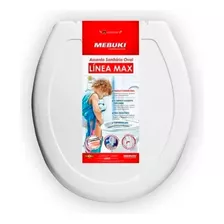 Assento Sanitário Oval Max Branco Linea Plástico